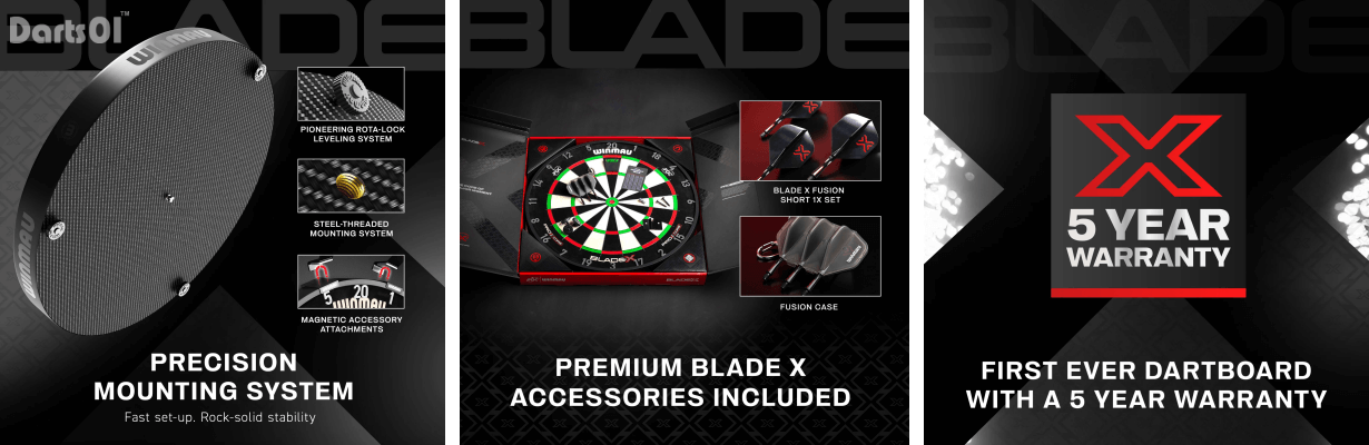 Winmau Blade X Dartboard System